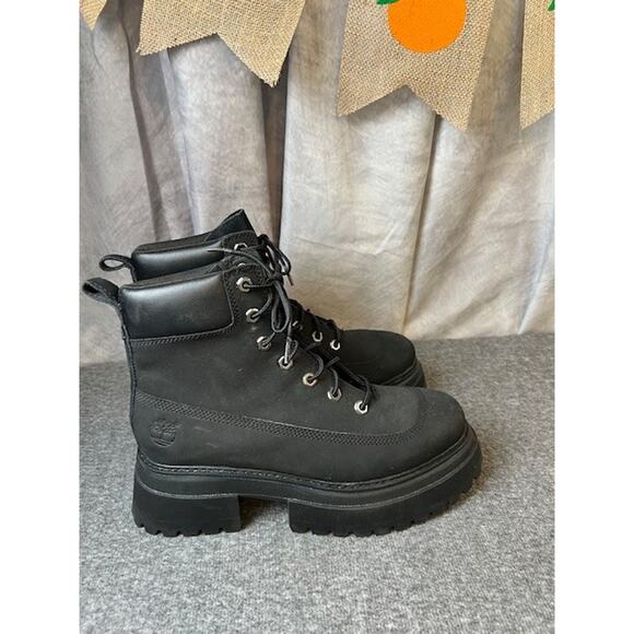 Timberland Shoes - Timberland Sky 6 Inch Lace Up Waterproof Boots Black Womens Size 9.5